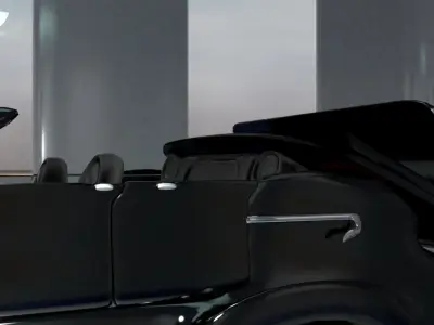 fantasy muscle car 3D model