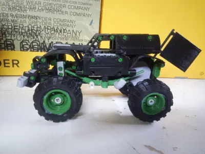 MONSTER JAM 3D print model