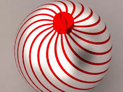 Christmas ball 3D model buy