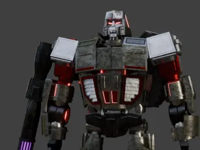 cybertronian megatron Free 3D model