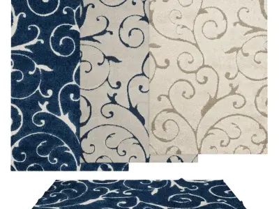 Rugs No 80 Low-poly 3D model