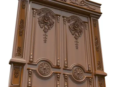 Classic Door Royal 2 3D model