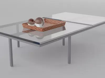 Center table 3D model