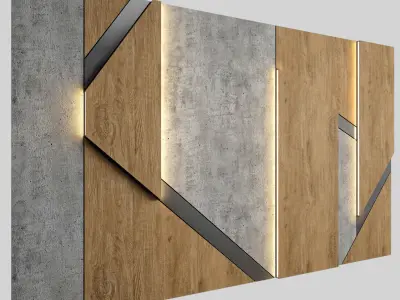 Wall Panel 29 3D model