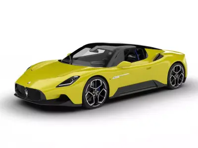 Maserati MC20 2021 3d model 3D model