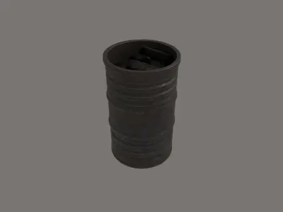 Barrel 3D model