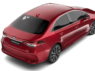 Toyota Corolla 2020 3D model