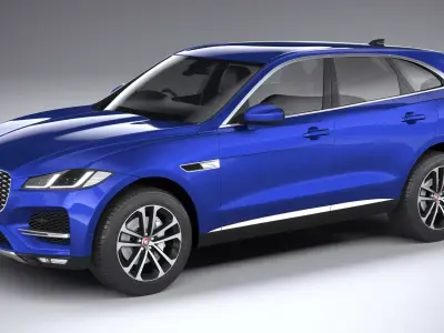 Jaguar F-Pace regular 2021 3D model