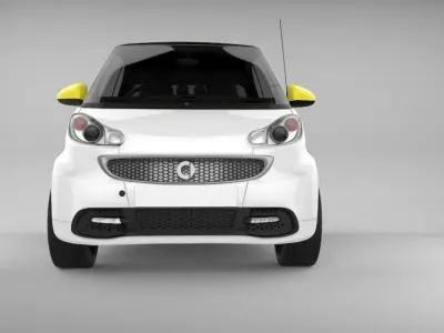 Smart Fortwo  2013 3D model
