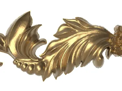  decorative pattern ready for 3D printing 3D model