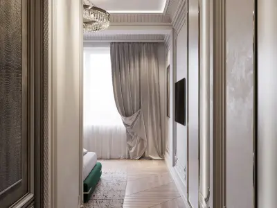 luxury boy bedroom 3D model