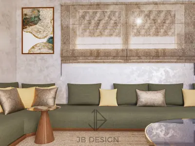 Salon Marocain 3D model