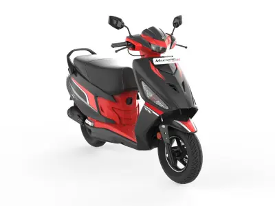 maestro edge 125 Panther Black Low-poly 3D model