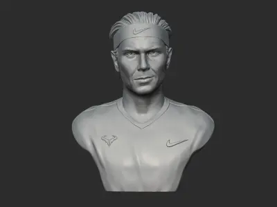 Rafael Nadal 3D print model