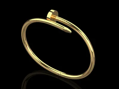 Juste un clou Bracelet 16 Size N110 3D print model