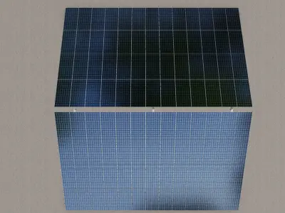 Solar Panel Steel Construction Type 20 3D model