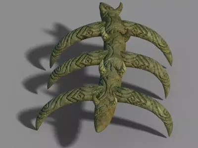Stone Zhenmo Cave - Shigu 01 3D model
