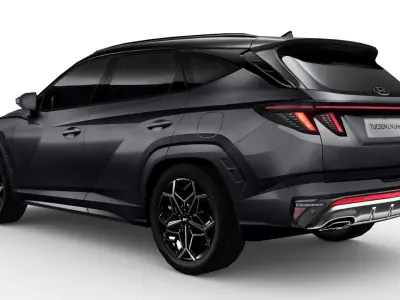 Hyundai Tucson N-Line 2022 Low-poly 3D model