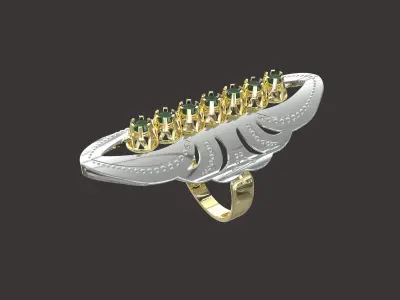 Boat ring 3D print model