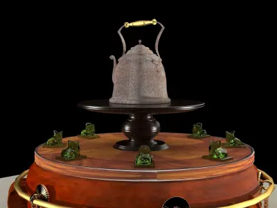 Chinese tea pot 3D model