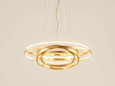 Minimal Halo Collection Low-poly 3D model