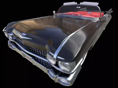 Cadillac 1959 Eldorado 3D Model PBR 3D model