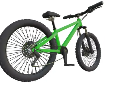 Dirt jump bicycle 3D model