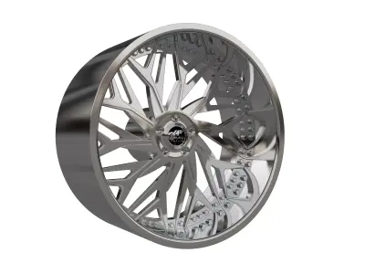 AMANI FORGED BALTA ORIGINAL FORGED WHEEL 3D MODEL 3D print model