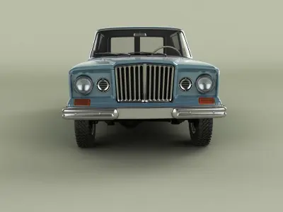 Jeep Wagoneer Panel Delivery 3D model
