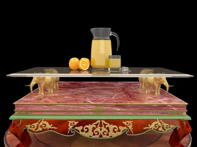 Chinese coffee table  3D model buy