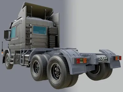 SCANIA 113H TOP LINE TRUCKED 3D print model
