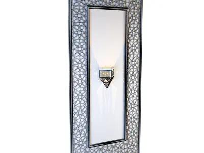Moroccan islamic light wall  3D model
