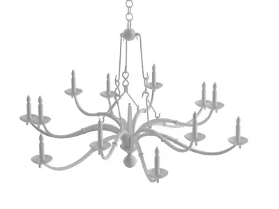 Araminta Chandelier 3D model