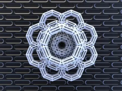 BRO WOVEN TORUS 3D print model