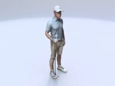 Golf 3D model