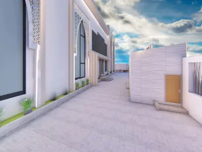 Modern Villa A72 DWG SketchUp Render Pack 3D model