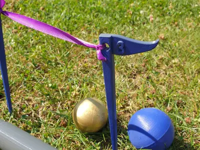 Rocket-Croquet 3D model