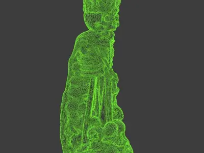 Skull King chess piece 3D print model