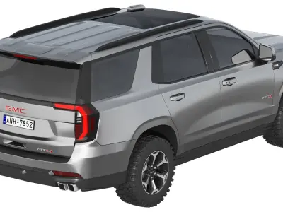 GMC Yukon AT4 2025 3D model
