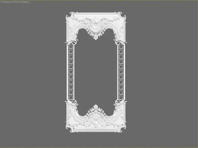classic decoration 3d model vol09 3D model