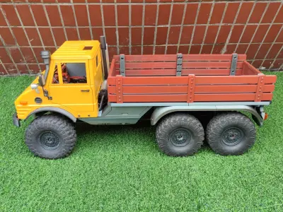 Bog 406 TRX6 Flatbed for Single Cab- 1-10 RC body attachment 3D print model
