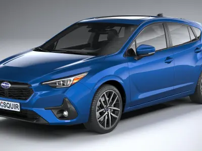 Subaru Impreza 2024 3D model