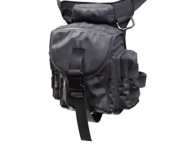 Military Bag 4 - All MH Bodies - UE5 Skeletons - Rigged Low-poly 3D model