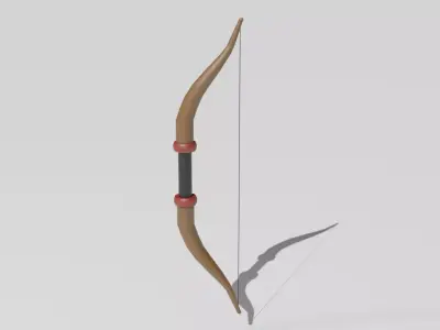 Simple Bow 3D model