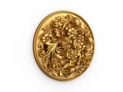 Classic decor ornament 02 3D print model