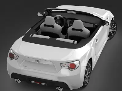 Toyota FT-86 Open Concept 2013 3D model
