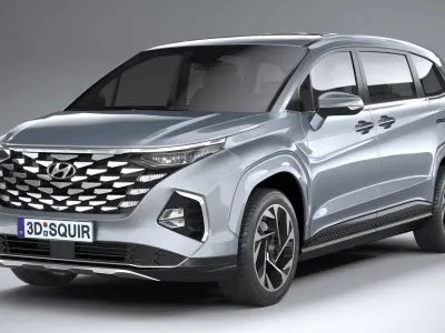 Hyundai Custo 2021  3D model