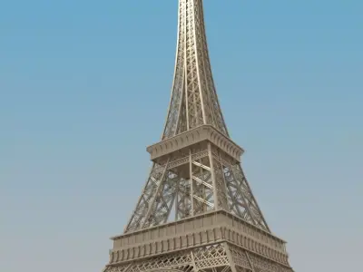 Eiffel Tower 3D model
