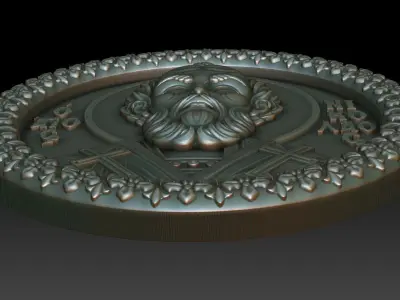 Saint Nicholas Pendant 3D print model