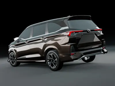 Perodua Alza D27A 2022 3D model